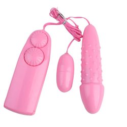 Dual fun �g+dildo - pink