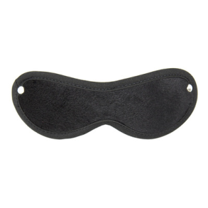 Blindfold med bl�dt stof, sort