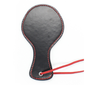 Rund paddle m. rem, sort/r�d