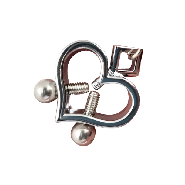 Nipple clamps heartshape k�de