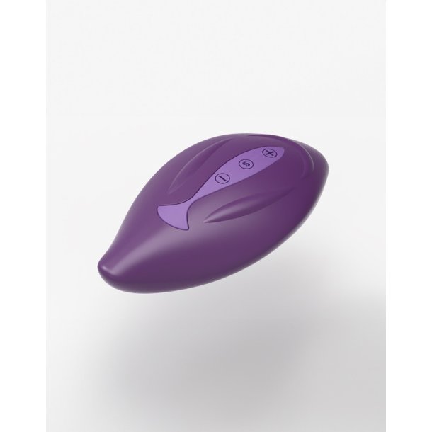 BOUNCY BLISS - FLOW - SIT-ON VIBRATOR - LILLA
