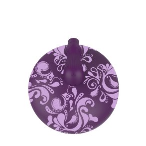 BOUNCY BLISS - FLOW - SIT-ON VIBRATOR - LILLA