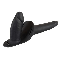 Double penetration strap-on + harness 