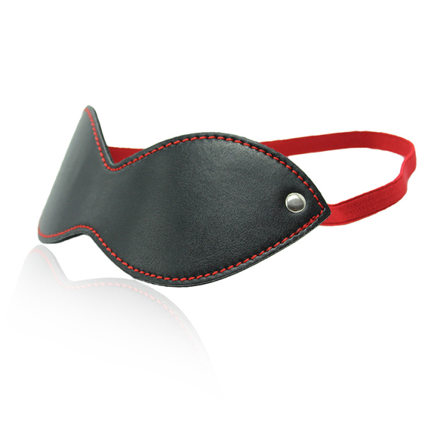 Fr�k h�rdt blindfold i r�dt/sort