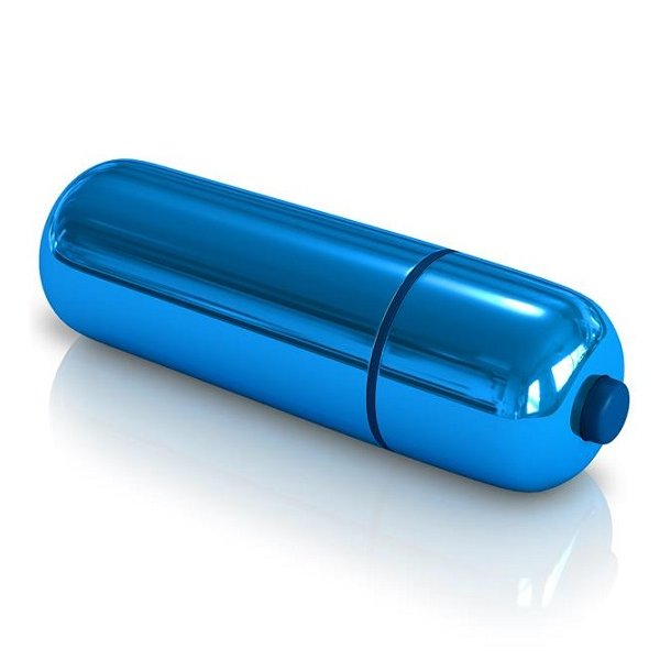 Mini vibrator bullet - bl� metallic