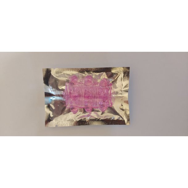 Penis sleeve flexi knoppet, lyser�d
