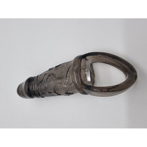 Penis sleeve m vibrator i hovedet af den.