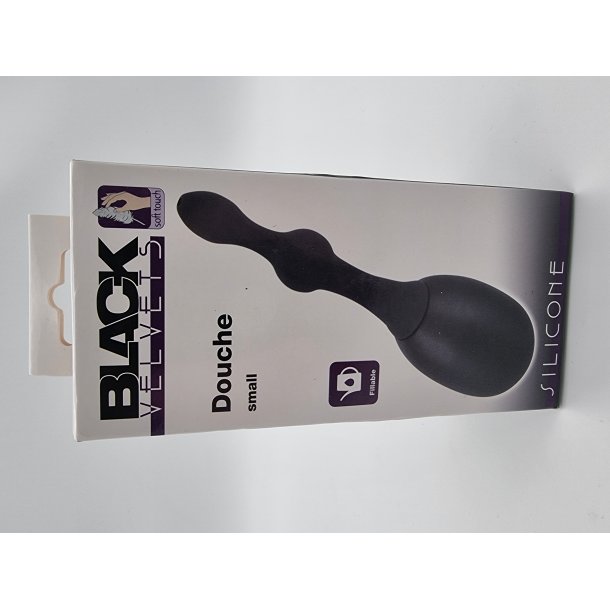 Black Velvets Douche, Small, Black