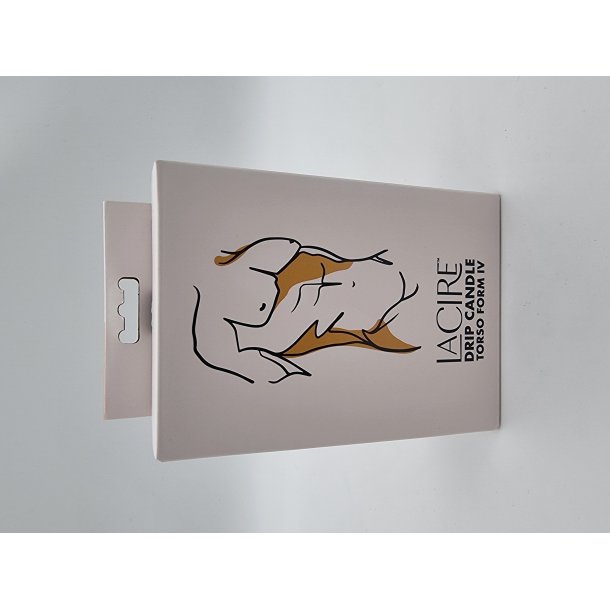 LACIRE TORSO FORM IV DRIP CANDLE - GULD