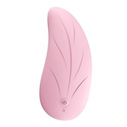 Klitoris vibrator - pink feather shape
