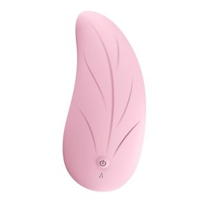 Klitoris vibrator - pink feather shape