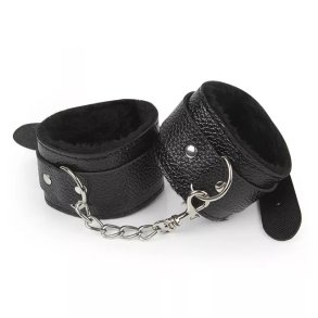 H�ndled/ankel cuffs - sort