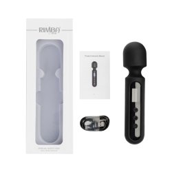 RIMBA TOYS - SENSUAL NIGHTS SN01 - SMALL WAND MASSAGER - SORT