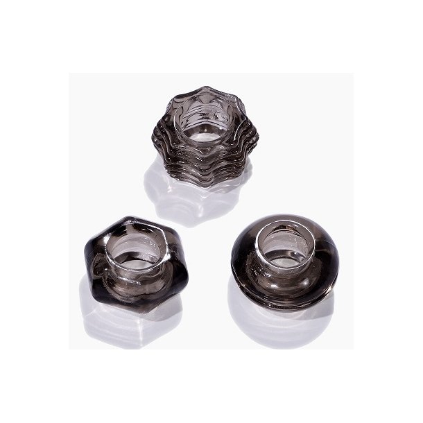 Penisringes�t 3 stk. crystal power