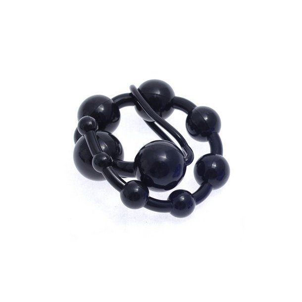 Analk�de lang, tynd og fleksibel - sort