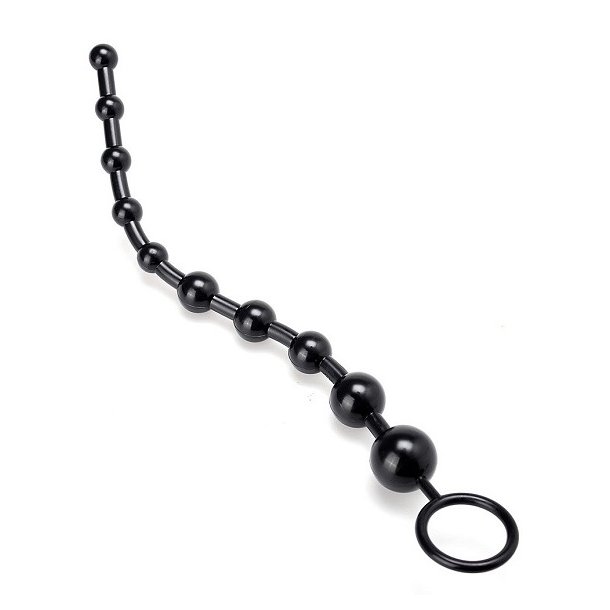 Analk�de lang, tynd og fleksibel - sort