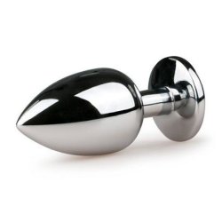 St�l analplug small, purple diamant