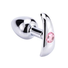 Pink pearl analplug - small