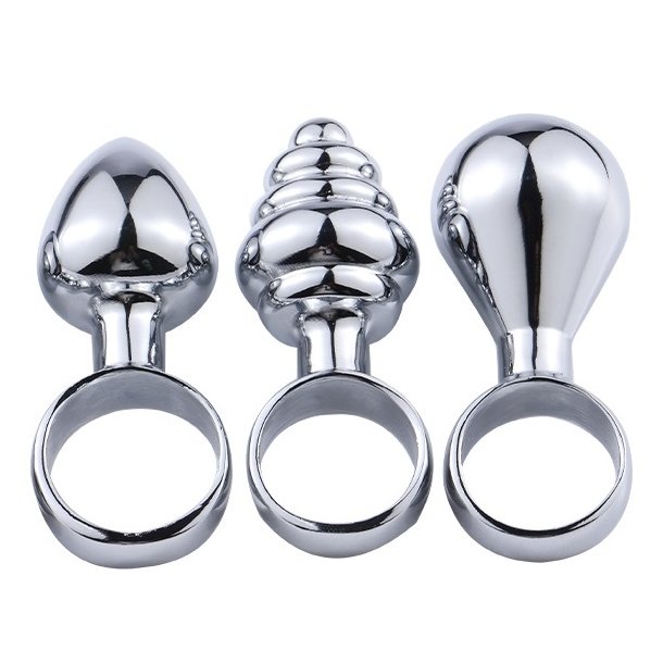 Analplug st�l multipack 3 stk