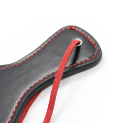 Rund paddle m. rem, sort/r�d