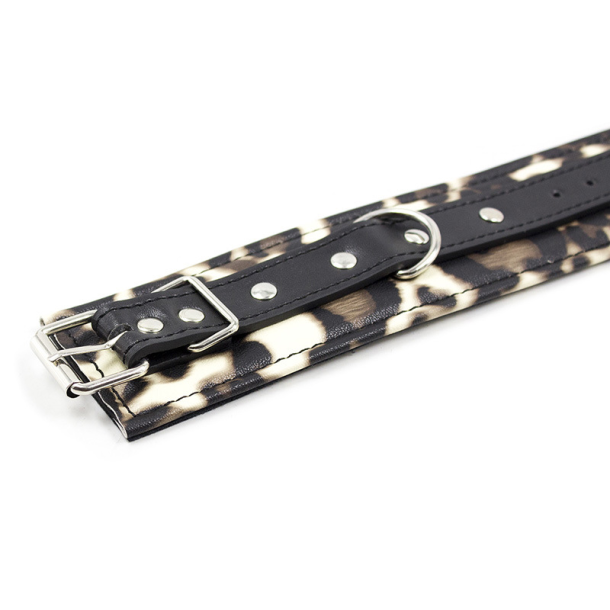 Leopard deluxe justerbare h�ndjern manchetter 