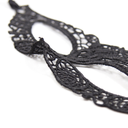 Kostumebal maske, sort 