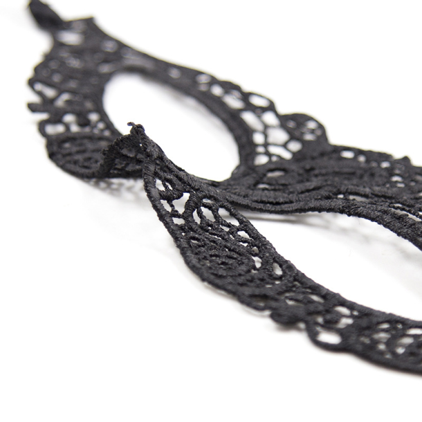 Kostumebal maske, sort 