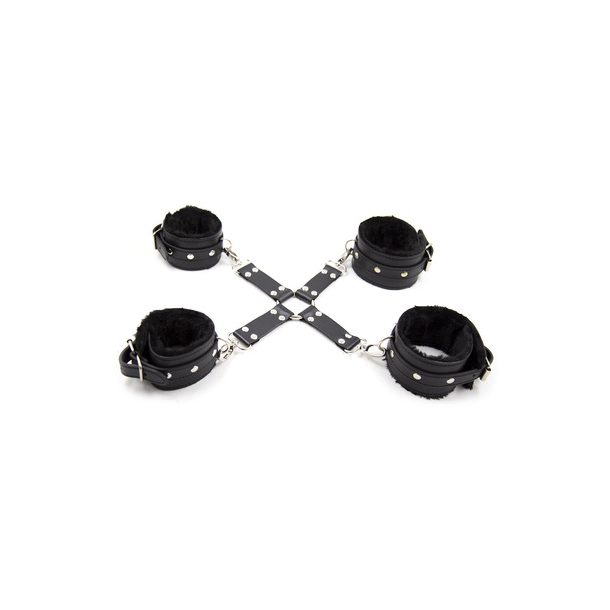 Hogtie bondage manchetter