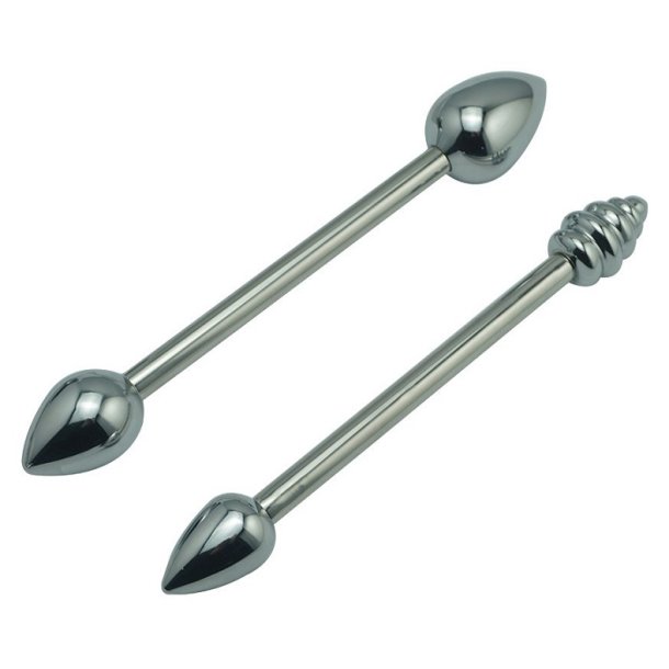 Dobbelt analplug inkl. 4 plugs