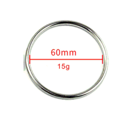 Penis ring rustfri st�l 6cm