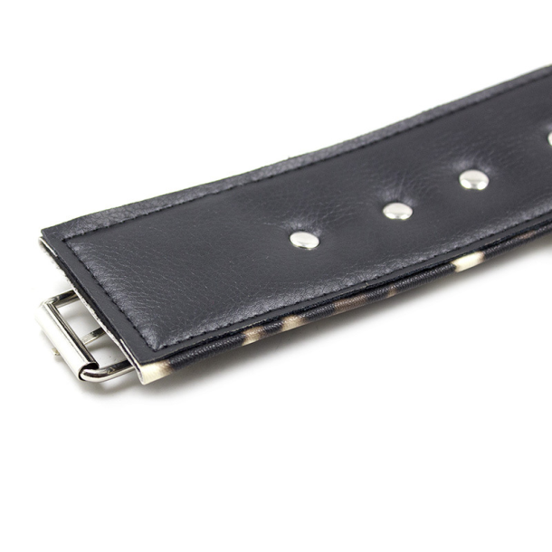 Leopard deluxe justerbare h�ndjern manchetter 