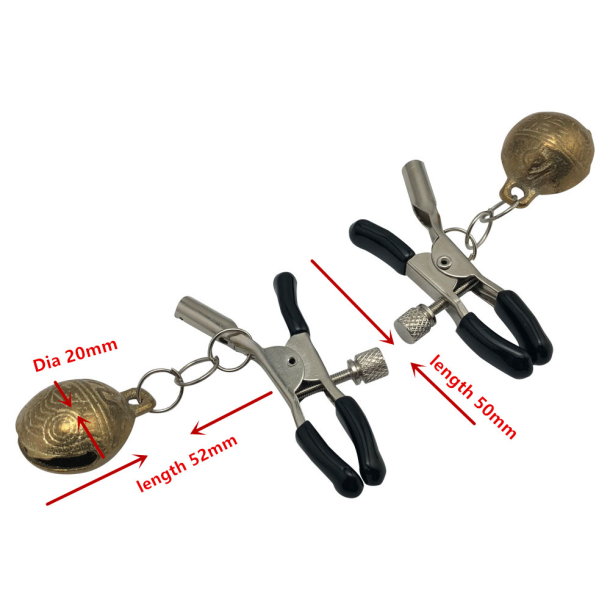 Brystsmykker med dekorativt smykke 2 styk. 