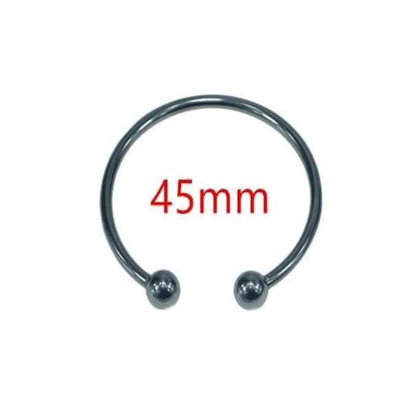 Penisring i st�l m. �bning - 4,5cm