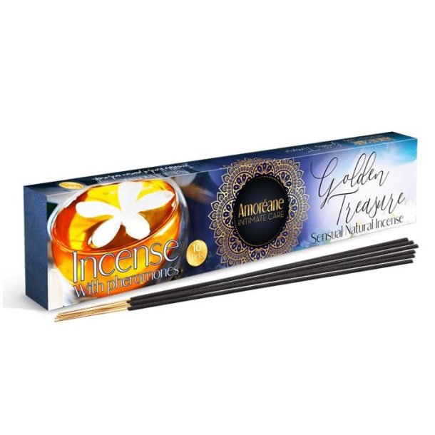 Amoreane feromon duftpinde golden treasure 10 stk