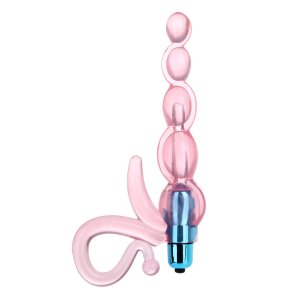 Vibrerende anal plug soft jelly