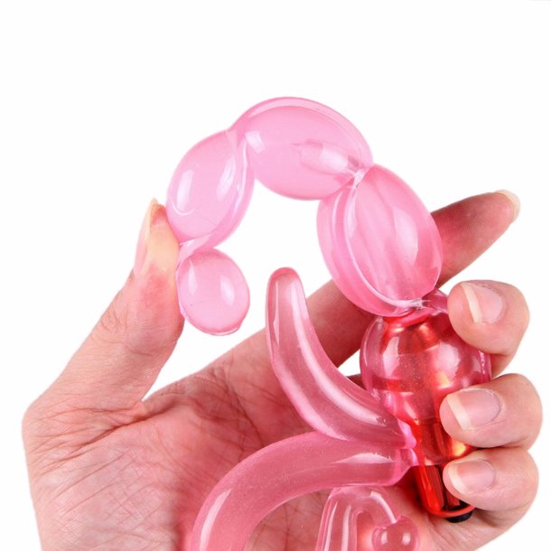 Vibrerende anal plug soft jelly