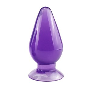 Buttplug med sugekop - small - purple