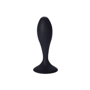 Lille buttplug silikone - sort