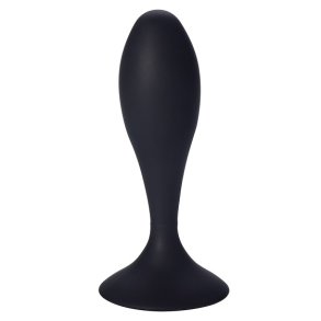 Stort buttplug i silikone - sort