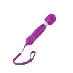 Wand vibrator diamond grip - lilla