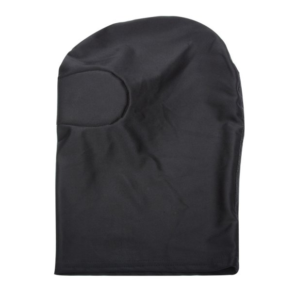 Lukket spandex maske, sort