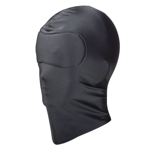 Lukket spandex maske, sort