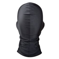 Lukket spandex maske, sort