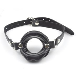 Kiss me ballgag, sort