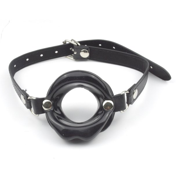 Kiss me ballgag, sort