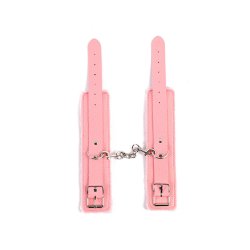 Ankel/h�ndled cuffs, pink