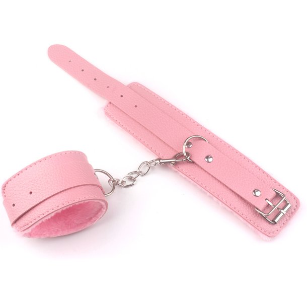 Ankel/hndled cuffs, pink