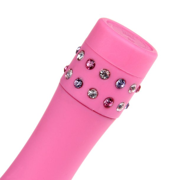 Diamonds vibrator - pink