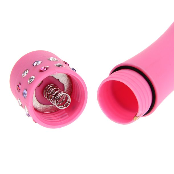 Diamonds vibrator - pink