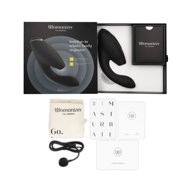 WOMANIZER - DUO 2 STIMULATOR BLACK